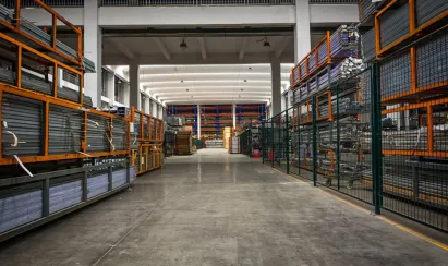 La zone industrielle La Palun à Gardanne