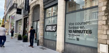 Dark store gorillas implanté à Lille