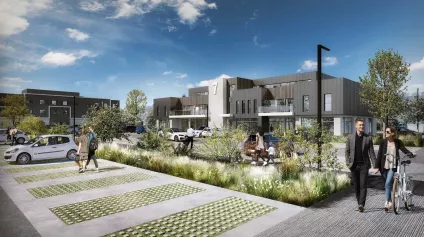 BUREAUX NEUFS D'ENVIRON 649 M² DIVISIBLES A LANDERNEAU ZONE DES BOIS NOIRS - Offre immobilière - Arthur Loyd