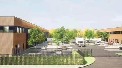 Parc d'activité durable certifié BREEAM - 12208 m² divisibles à louer à Mitry-Mory, accès A1/A104, proximité Roissy CdG - Offre immobilière - Arthur Loyd