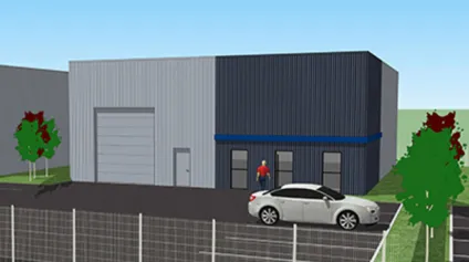 À LOUER  Local d'activité de 175 m² (extension possible à 345 m²)  Dompierre-sur-Yon (85)  Disponible au 2e trimestre 2026 - Offre immobilière - Arthur Loyd