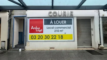 Local commercial à louer à Boulogne-sur-Mer - Emplacement premium en coeur de rue piétonne - Offre immobilière - Arthur Loyd