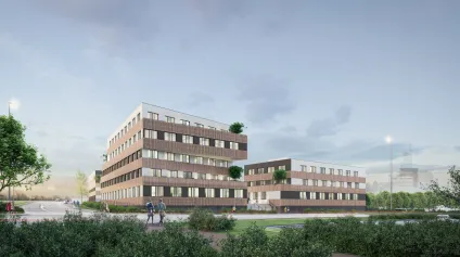 Bureaux neufs à vendre ou à louer - Parc Eurasanté Lille - Cadre d'exception & accessibilité optimale - Offre immobilière - Arthur Loyd