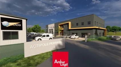 Locaux d'activité avec showroom et bureaux à vendre à SAINT FORGEUX proche TARARE - Offre immobilière - Arthur Loyd
