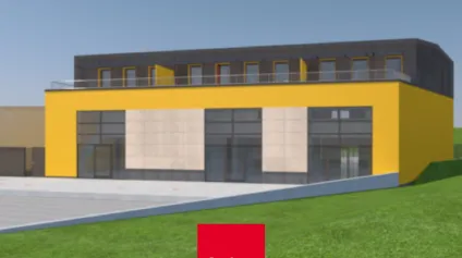 Local commercial showroom neuf à louer à Légny (69620), avec belle vitrine sur axe passant. Disponible au deuxième trimestre 2025 - Offre immobilière - Arthur Loyd