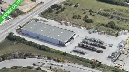 Entrepôt de 1&nbsp;425 m² à louer - Avignon Nord, secteur Buld'Air / IKEA - Terrain de 7&nbsp;000 m² clôturé - Offre immobilière - Arthur Loyd