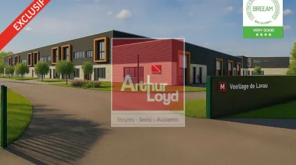 Exclusivité - Proche TROYES - Programme neuf, à louer cellule d'activité de 544m2 - Offre immobilière - Arthur Loyd
