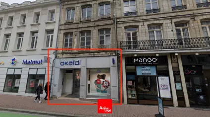 Local commercial à vendre ou à louer de 170m2 en emplacement numéro 1 proche place d'Armes à DOUAI-extraction possibleDisponible à la location - Offre immobilière - Arthur Loyd