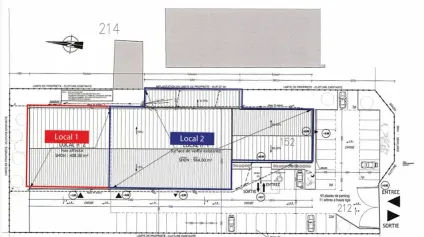 A VENDRE - LOCAL COMMERCIAL - SAINT-GERMAIN DU PUY - 1&nbsp;400m² - Offre immobilière - Arthur Loyd