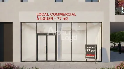 MEYTHET CENTRE  LOCAL COMMERCIAL NEUF 77 m² - Offre immobilière - Arthur Loyd