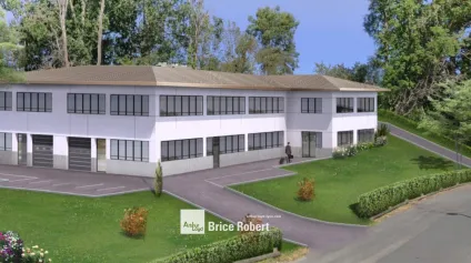 Local d'activités neuf à vendre à Lissieu avec hauteur sous plafond 3.5 m - Offre immobilière - Arthur Loyd