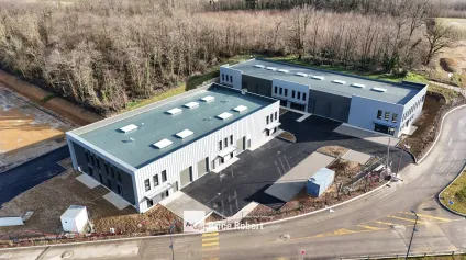 A vendre ou à louer - Cellules d'activités livrés brut fluides en attente - Mionnay - Offre immobilière - Arthur Loyd