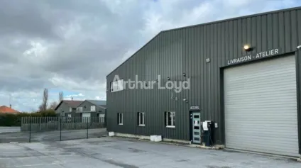 A louer - Local d'activité de 663m2 avec bureaux secteur bazancourt - Offre immobilière - Arthur Loyd