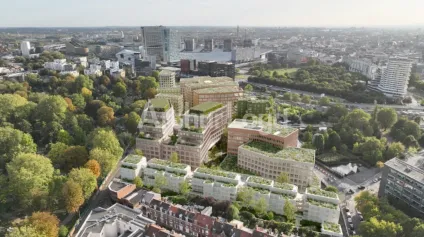 Bureaux neufs à vendre ou à louer à Lille quartier d'affaires accès TGV - Offre immobilière - Arthur Loyd