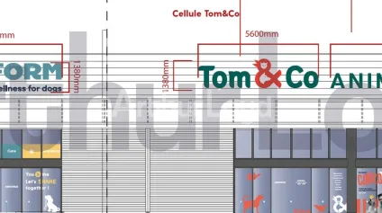 Location local commercial Auchy-les-Mines surface modulable en ZAC dynamique - Offre immobilière - Arthur Loyd