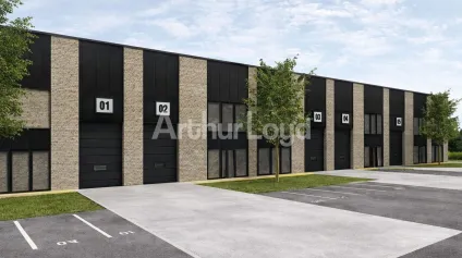 ZONE INDUSTRIELLE PRISÉE - ENTREPÔT EN COURS DE CONSTRUCTION - À LOUER - Offre immobilière - Arthur Loyd