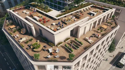 A louer - BLOOM - Bureaux neufs avec rooftop végétalisé - Lyon 6ème Part-Dieu - Offre immobilière - Arthur Loyd