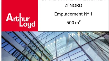 <br />Emplacement N° 1 500 m² commercial ZI NORD<br /> - Offre immobilière - Arthur Loyd