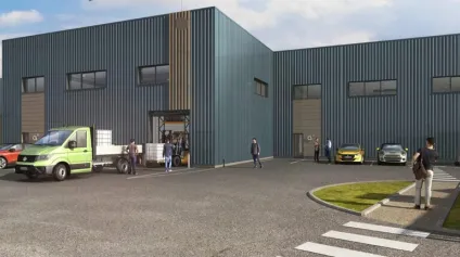 À louer  Locaux d'activité neufs avec bureaux  Surfaces de 412 à 854 m² - Offre immobilière - Arthur Loyd