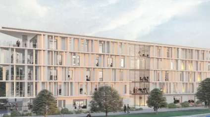 À Louer - Bureaux Le Saint-Exupéry immeuble neuf labellisé Passiv'haus à faible consommation énergétique - Offre immobilière - Arthur Loyd