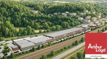 MONTÉLIMAR NORD - A VENDRE LOCAUX D'ACTIVITÉS DE 614 m2 DIVISIBLES AVEC PARKING - Offre immobilière - Arthur Loyd