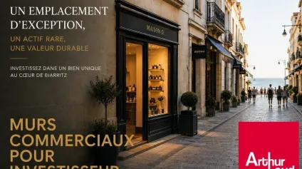 BIARRITZ - Murs commerciaux à vendre - INVESTISSEMENT PATRIMONIAL de premier ordre de part son EMPLACEMENT - Offre immobilière - Arthur Loyd