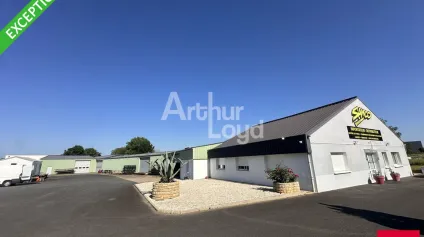 BOURGBARRE - LOCAL D'ACTIVITE INDEPENDANT AVEC GRAND FONCIER - A VENDRE - Offre immobilière - Arthur Loyd
