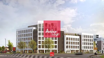 Local commercial à louer Echirolles pied tram programme neuf 533m² - Offre immobilière - Arthur Loyd