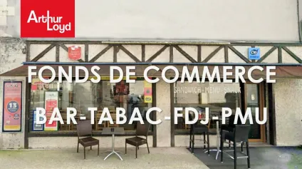 BLOIS-CENTRE-VILLE- FONDS DE COMMERCE A VENDRE- BAR TABAC FDJ PMU - Offre immobilière - Arthur Loyd