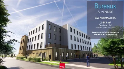 <br />PARC NORMANDIKA - Plateau de bureaux à vendre - FLEURY SUR ORNE<br /> - Offre immobilière - Arthur Loyd