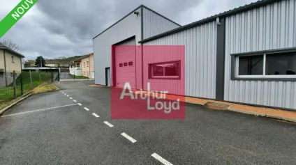 ROMAGNAT ZONE DE L'ARTIERE A LOUER LOCAL ACTIVITE 775 M² - BATIMENT INDEPENDANT - Offre immobilière - Arthur Loyd