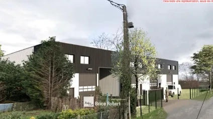 A louer - Cellules d'activités de 203 m² à 833 m² réunissable, au sein d'un parc sécurisé, possédant des bureaux en mezzanine - Chaponost - Offre immobilière - Arthur Loyd