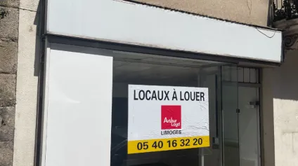 <br />Local commercial Limoges 30 m² proche gare des bénédictins<br /> - Offre immobilière - Arthur Loyd