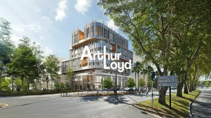 BUREAUX NEUF 4011 M² DIVISIBLES PAR 97 M² - NICE MERIDIA ECO-VALLEE - Offre immobilière - Arthur Loyd
