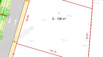 <br />A vendre Terrain Nieul Sur Mer 798 m2<br /> - Offre immobilière - Arthur Loyd