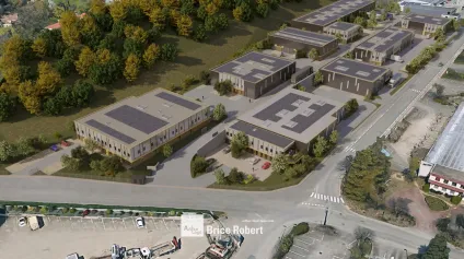 À vendre ou à louer - Cellule d'activités au sein du nouveau parc le Parc des Sablons - Chaponost - Offre immobilière - Arthur Loyd