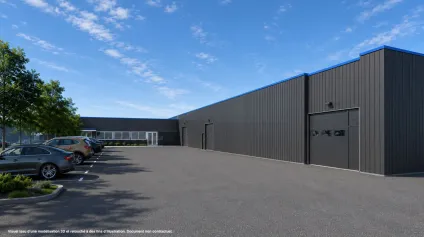 À VENDRE - Cellules d'activités neuves - de 230 m2 à 350 m2 - Pôle 45 à Ormes - Offre immobilière - Arthur Loyd