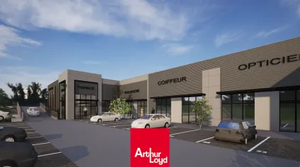 À VENDRE : 7 lots au coeur d'un village d'entreprises à construire livré T1 2027 dont une pharmacie prévue en entrée de parc, à Frans - Offre immobilière - Arthur Loyd