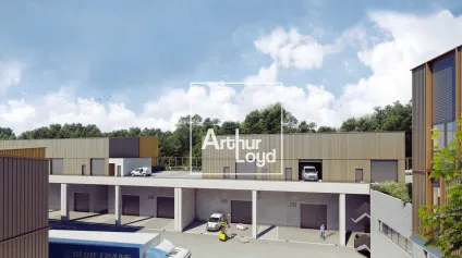 Local d'activité neuf de 225 m² à louer - Mezzanine, porte sectionnelle et accès rapide aux principaux axes - Villeneuve-lès-Maguelone - Offre immobilière - Arthur Loyd