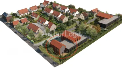 Bâtiment à vendre - 176 m² avec parkings privatifs au cœur des Weppes, proche Lille - Offre immobilière - Arthur Loyd