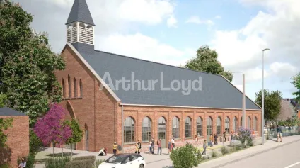 Locaux commerciaux à louer à Saint-André-lez-Lille hauteur sous plafond exceptionnelle - Offre immobilière - Arthur Loyd