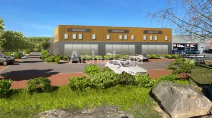 Location locaux commerciaux Hénin-Beaumont visibilité et accès grands axes - Offre immobilière - Arthur Loyd