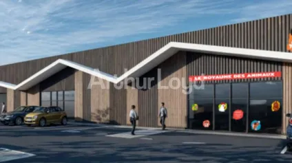 Location local commercial Herlin-le-Sec visibilité zone d activité attractive - Offre immobilière - Arthur Loyd