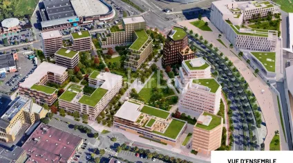 Bureaux à vendre à Villeneuve dAscq ensemble tertiaire RE2020 et parc paysager - Offre immobilière - Arthur Loyd