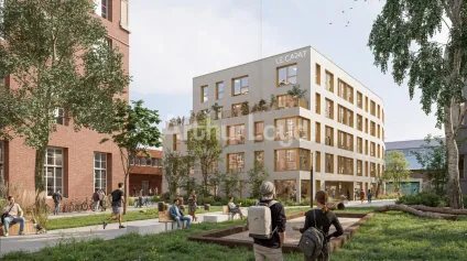 Bureaux neufs à vendre à Lille avec terrasses et bornes de recharge électrique - Offre immobilière - Arthur Loyd