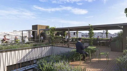 Bureaux à louer Paris 9 immeuble indépendant avec rooftop végétalisé - Offre immobilière - Arthur Loyd