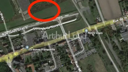 Terrain à vendre Halluin 3961 m² idéal entreprise secteur stratégique - Offre immobilière - Arthur Loyd