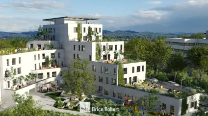 Bureaux neufs à louer à Lyon avec terrasses et parkings dans ensemble moderne - Offre immobilière - Arthur Loyd