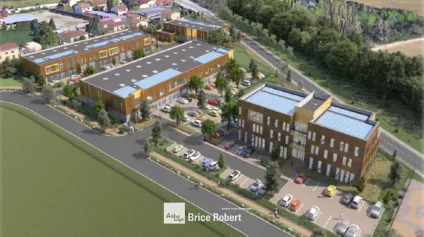 Locaux d'activité à vendre ou louer à La Boisse avec charpente métallique - Offre immobilière - Arthur Loyd