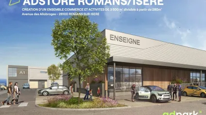 Local commercial à vendre à Romans-sur-Isère, parking et visibilité exceptionnelle - Offre immobilière - Arthur Loyd